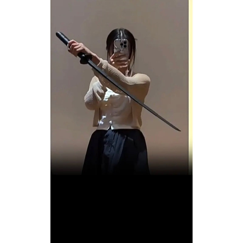 Kiếm Nhựa Samurai 3D, Kiếm Katana Rút Gọn 3D Siêu Ngầu Đồ Chơi Cháy Phố, Cosplay Nhân Vật