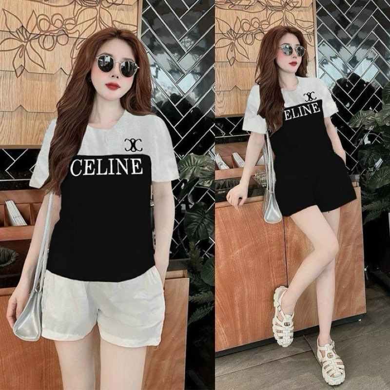 SET  BỘ SHORT COTTON THÊU CAO CẤP