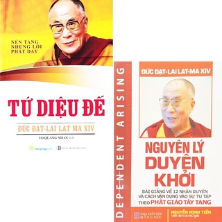 Sách - combo tứ diệu đế - nền tảng những lời phật dạy + nguyên lý duyên khởi