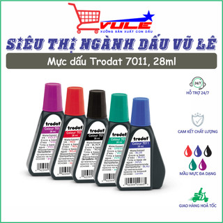 Mực dấu chính hãng trodat 7011, 28ml