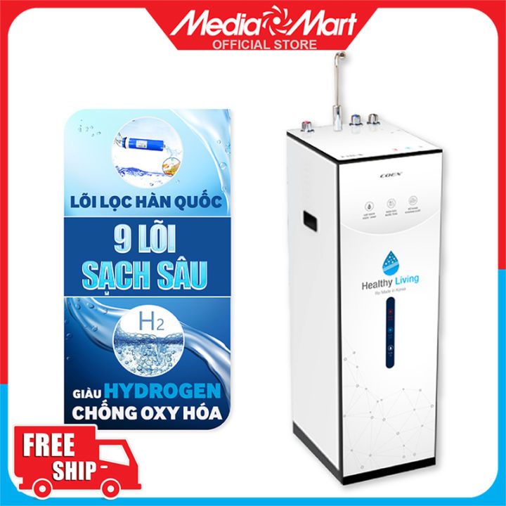 Máy lọc nước nóng lạnh Hydrogen RO 9 cấp Coex WP - 7311H