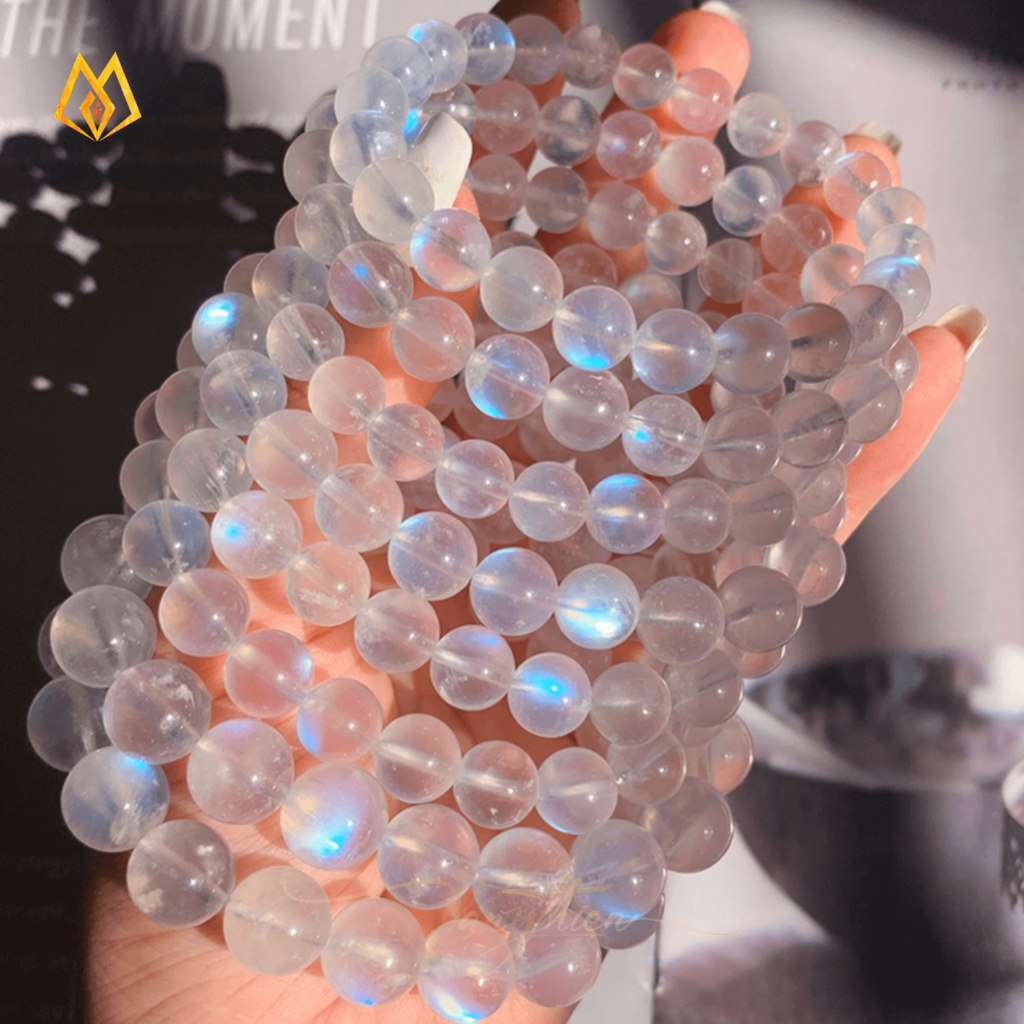 Vòng Tay Moonstone VIP giúp tinh thần sáng suốt, tỉnh táo, sáng tạo, yên bình
