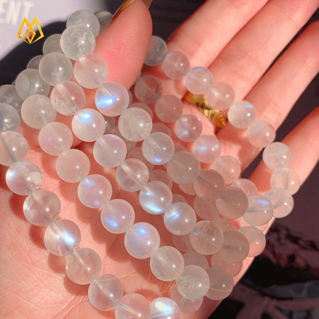 Vòng Tay Moonstone VIP giúp tinh thần sáng suốt, tỉnh táo, sáng tạo, yên bình