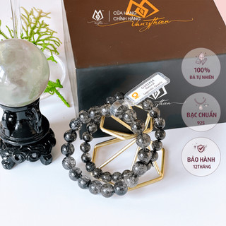 Vòng Tay Thạch Anh Tóc Đen VIP đá trong nhiều tóc