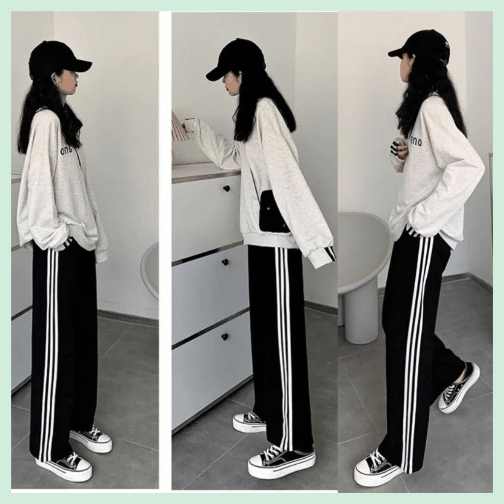 Quần thể thao nam nữ, quần jogger phong cách thể thao chất thun poly thoáng mát