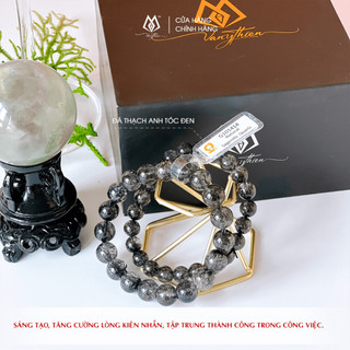 Vòng Tay Thạch Anh Tóc Đen VIP đá trong nhiều tóc