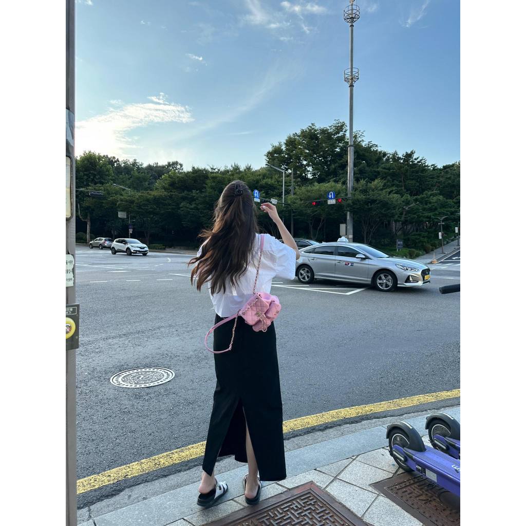 Logan Top & Logan Skirt / Áo Sơ Mi và Chân Váy Dài - LIIQ Rush