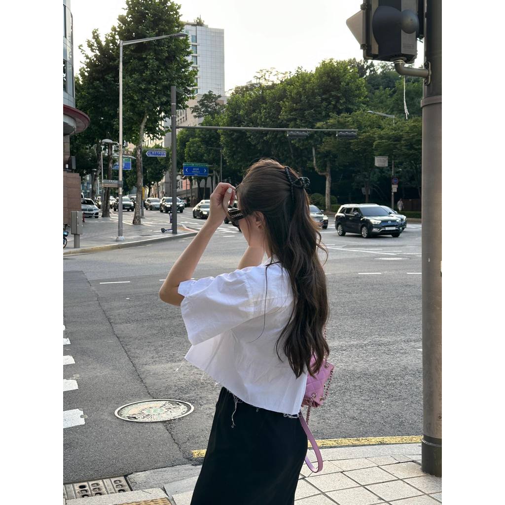 Logan Top & Logan Skirt / Áo Sơ Mi và Chân Váy Dài - LIIQ Rush