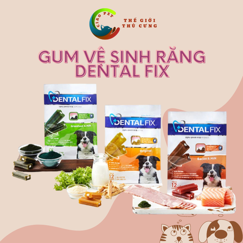 Xương gặm trắng răng DENTAL FIX