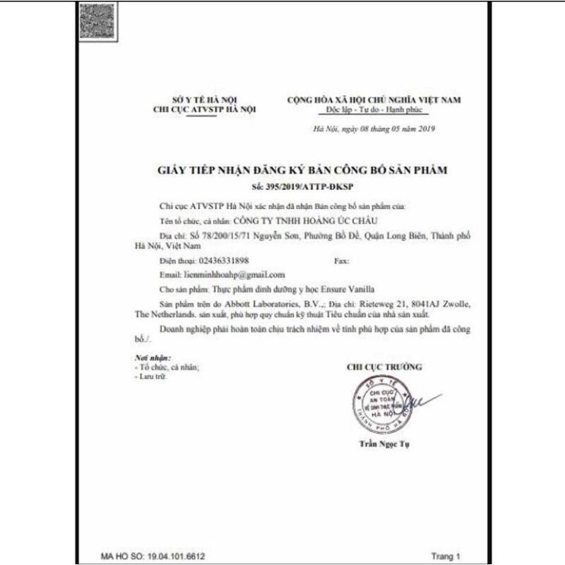 Khay 6 Lon Sữa Ensure Vani Mẫu Mới 397g Date Mới