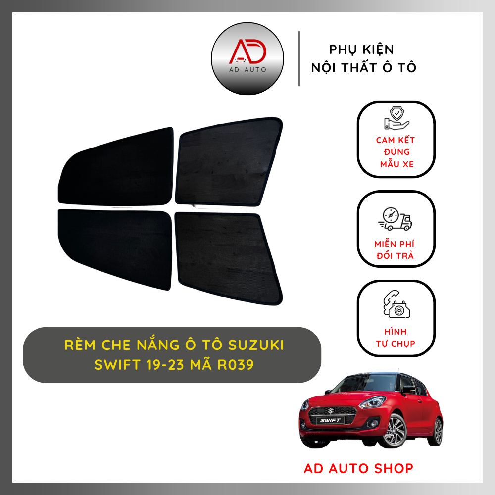 Rèm che nắng ô tô SUZUKI ERTIGA = XL7 đời 2019 - 2023 phản xạ nhiệt, rèm chống nắng ô tô giúp làm mát xe nhanh - AD AUTO