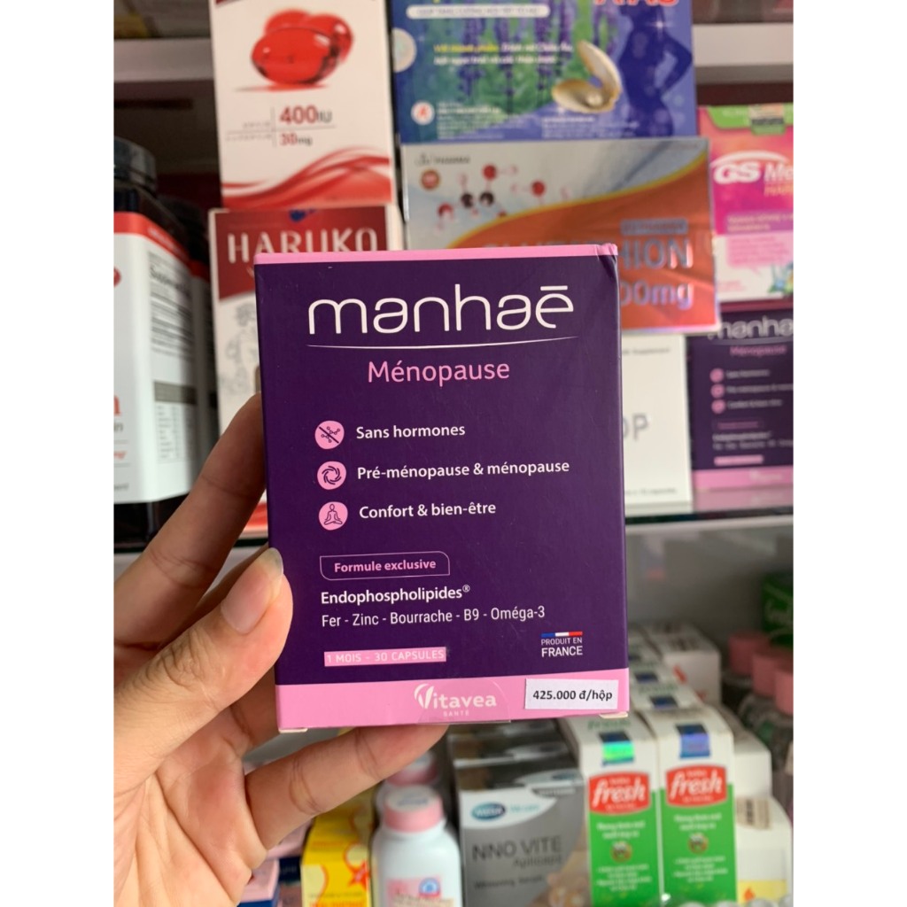 Viên uống nội tiết tố nữ Nutrisante Manhe nhập khẩu Pháp