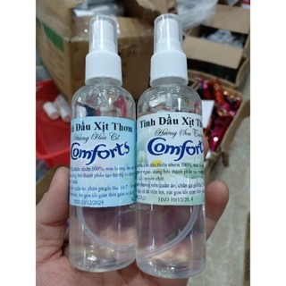 Tinh dầu xịt thơm quần áo thơm ngát, xịt thơm phòng hương comfort 100ml lưu hương cả ngày