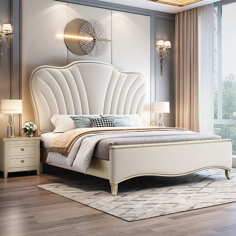 Giường ngủ phong cách hiện đại hàng nhập khẩu chất lượng cao- GNK10