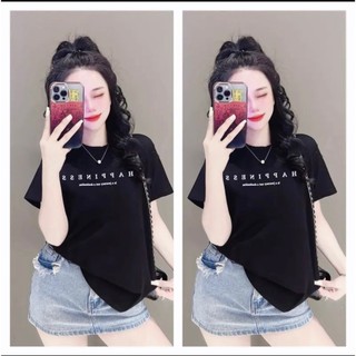 Áo thun cotton Thái nữ PHOM VỪA (mã thái HAPPINESSES 979 )