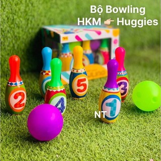 ĐỒ CHƠI BOWLING HUGGIES CHO BÉ