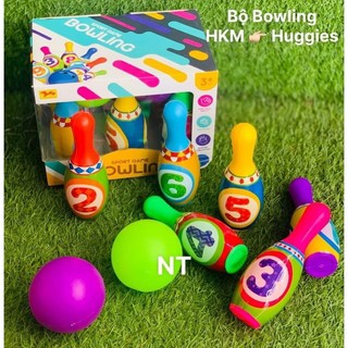 ĐỒ CHƠI BOWLING HUGGIES CHO BÉ