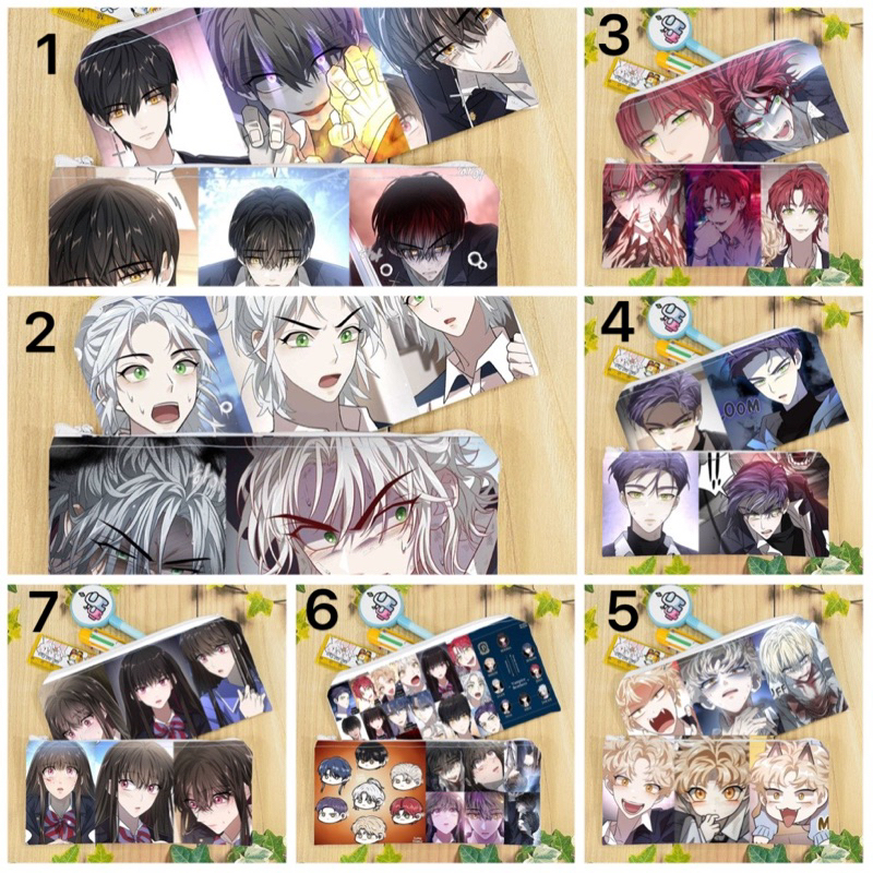 Ví bút hình Dark Moon the blood altar / Hộp bút anime yaoi Dark Moon the blood altar