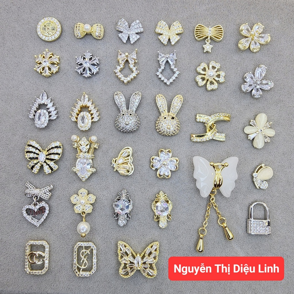 Charm nail cao cấp đính móng