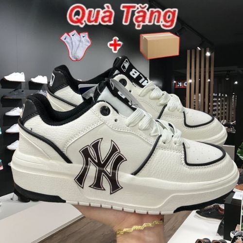Giày MLB Chunky Liner 3 màu, giày MLB chunky đen nam nữ bản cao cấp full phụ kiện