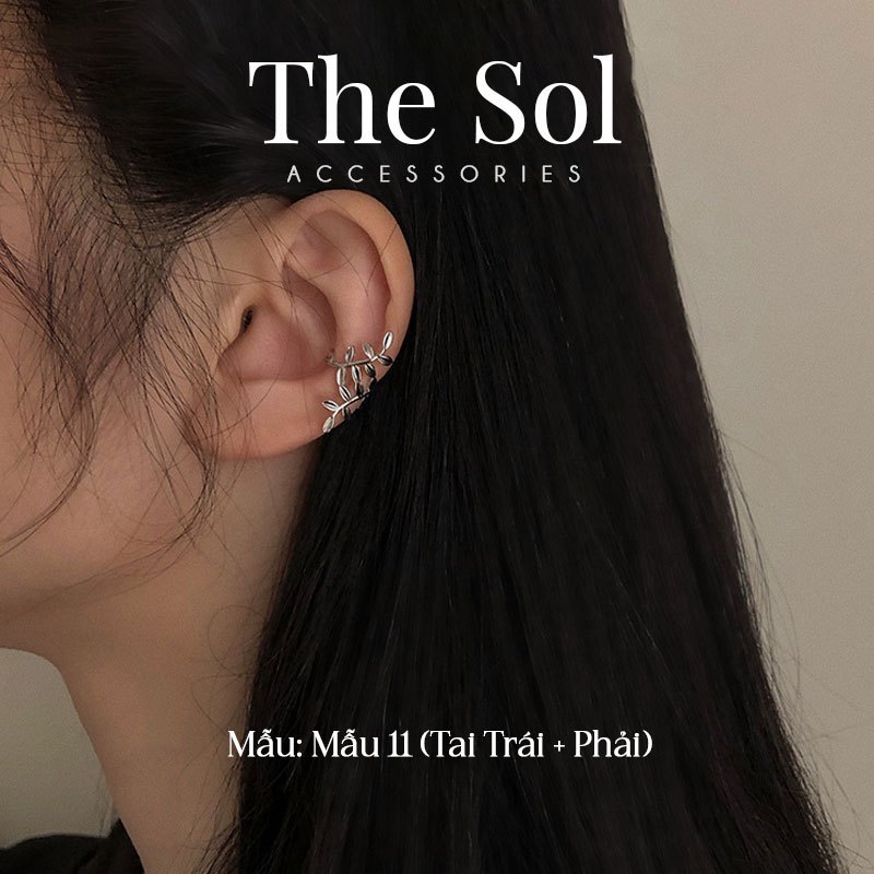 Khuyên Kẹp Vành Tai Không Cần Bấm Lỗ thesol.accessories