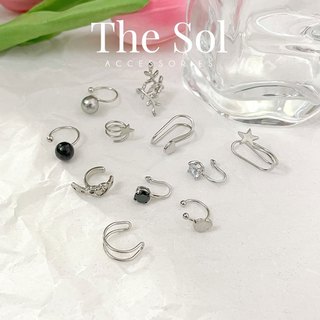 Khuyên Kẹp Vành Tai Không Cần Bấm Lỗ thesol.accessories