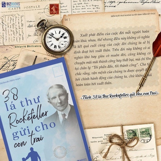 Sách - 38 Lá Thư Rockefeller Gửi Cho Con Trai