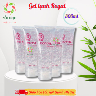 Gel lạnh royal 300ml dùng cho máy hifu, triệt lông, rf | gel triệt lông royal