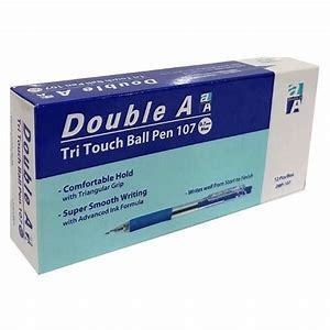 Bút Bi Double A Tritouch DBP-107 nét 0.7mm (Bút ngòi nhỏ)