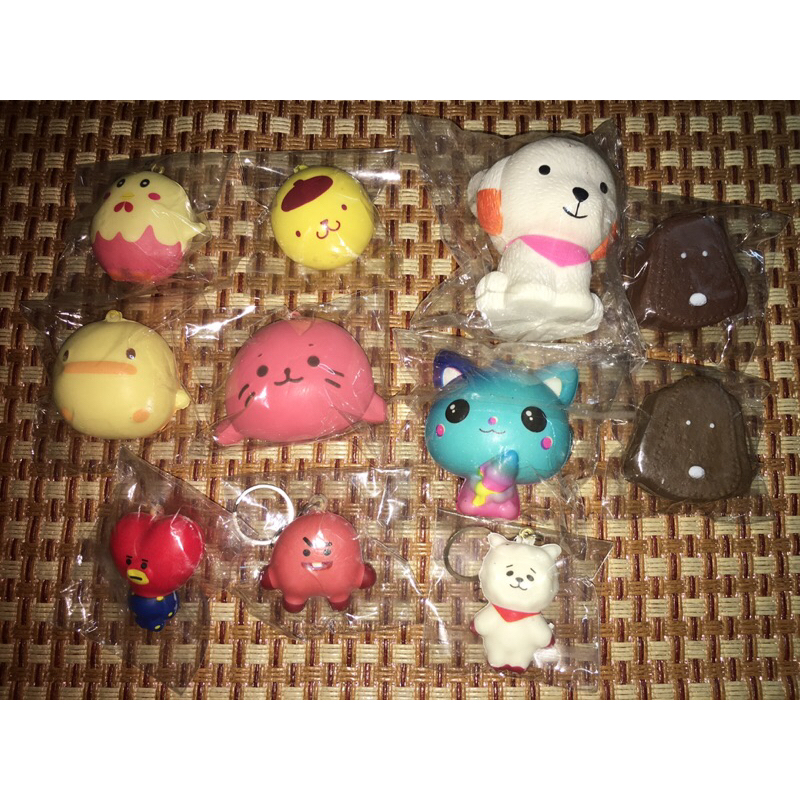 Squishy hình thú,squishy hoa quả