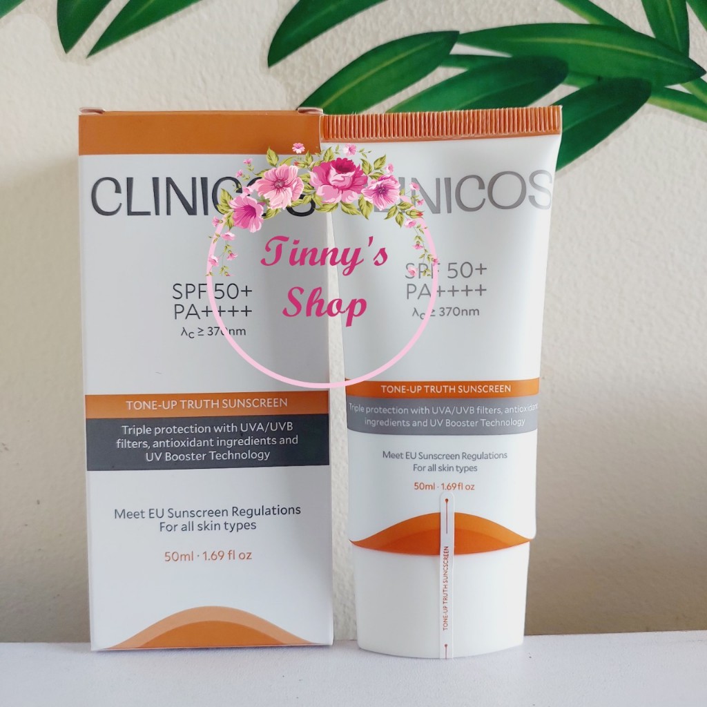 Kem Chống Nắng Dành Cho Nhạy Cảm CLINICOS SENSITIVE TRUTH SUNSCREEN SPF 50 PA++++ 50ML