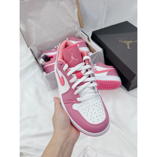 Giày sneaker Jo.rdan hồng full thấp ( giá chưa bao gồm box bảo vệ )
