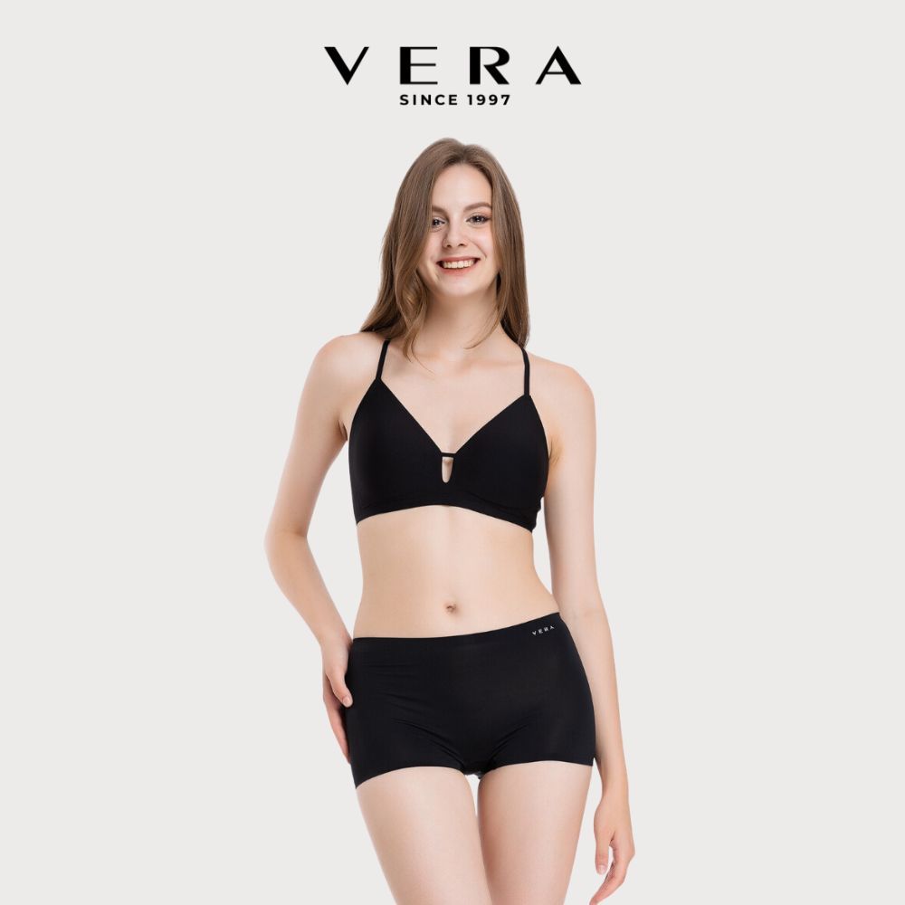 Quần lót nữ đúc su trơn dáng Boyshort Vera seamless chống lộ viền mặc trong váy - V0511