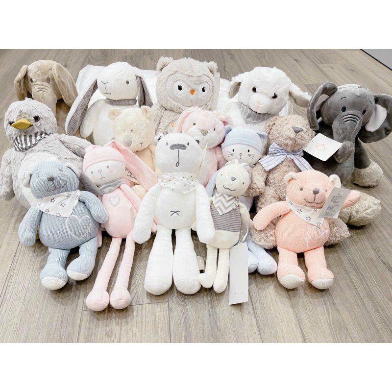 Thú bông Softlife gấu bông cao cấp cho bé mềm mịn không xù lông