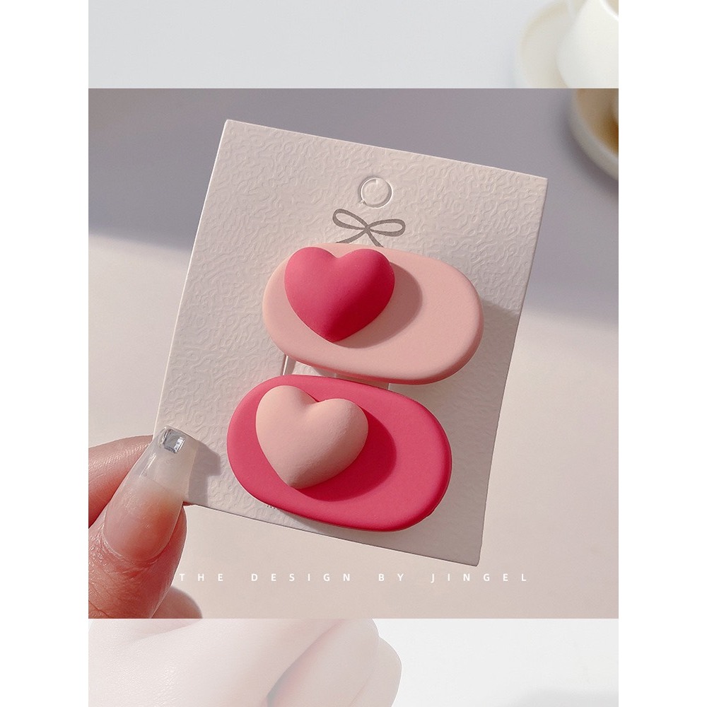 Kẹp tóc Sét 19 Món Cặp Tóc Mái Màu Hồng Ngọt Ngào Dễ Thương Cho Bạn Gái