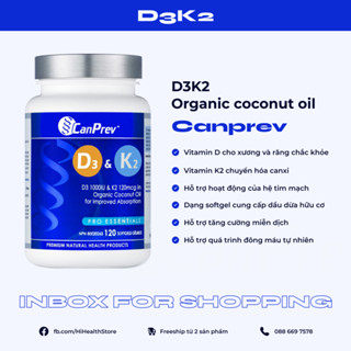 Canprev D3 & K2 tăng cường miễn dịch