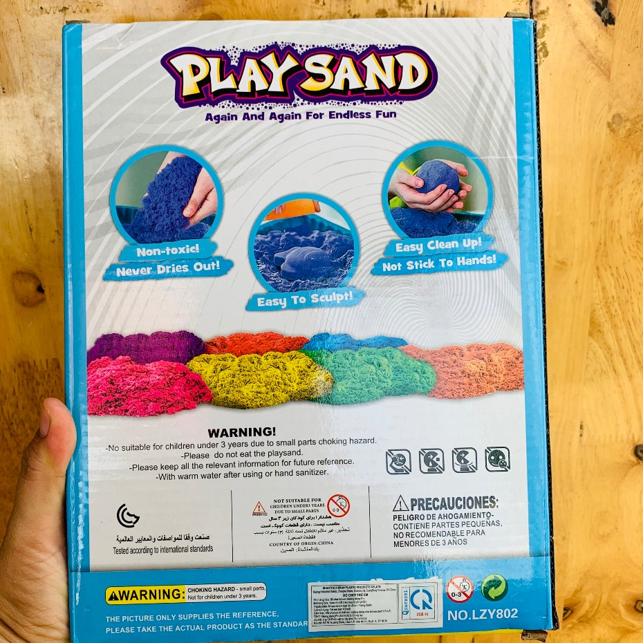 ĐỒ CHƠI CÁT ĐỘNG LỰC PLAY SAND KEM BÁNH SINH NHẬT