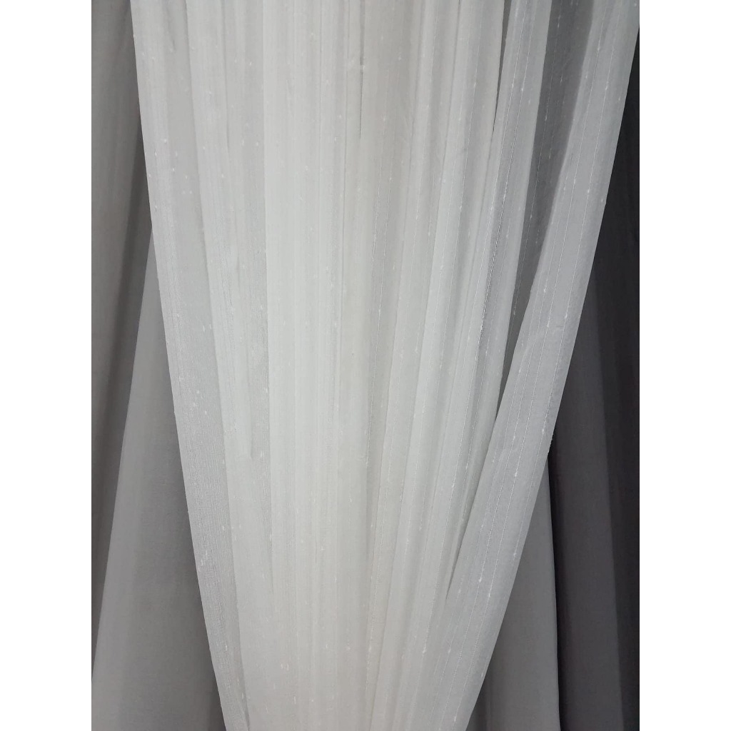 Rèm voan rèm von cho spa, đục lỗ tròn sẵn, may sẵn xinh lung linh