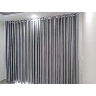 Rèm vải polyester siêu cản sáng, rèm cửa chất vải dày đẹp cản nắng cản gió siêu bền