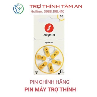 PIN 10 MÁY TRỢ THÍNH SIGNIA