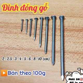 100GR Đinh sắt đóng gỗ, đinh đóng cót pha