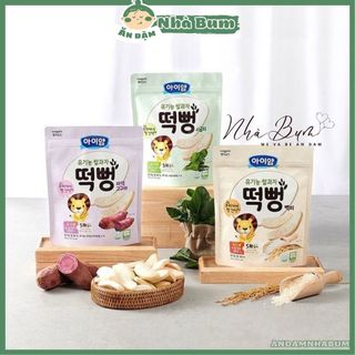 2025 Bánh gạo hữu cơ Ildong Hàn Quốc - Bánh ăn dặm cho bé từ 6m