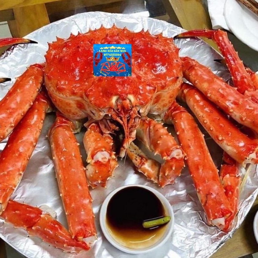 Cua Hoàng Đế size 1.5-2kg-King Crab nhập khẩu tại hồ  Làng Hải Sản Mix-Official