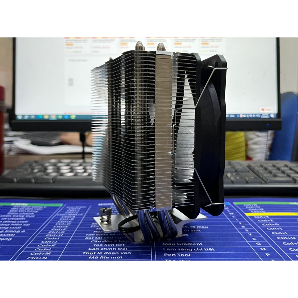 Tản nhiệt khí Darkfash Z4  Rainbow LED  New - Chính hãng - BH 12 Tháng