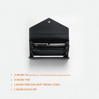 Ví nữ dài LESAC Edge Wallet