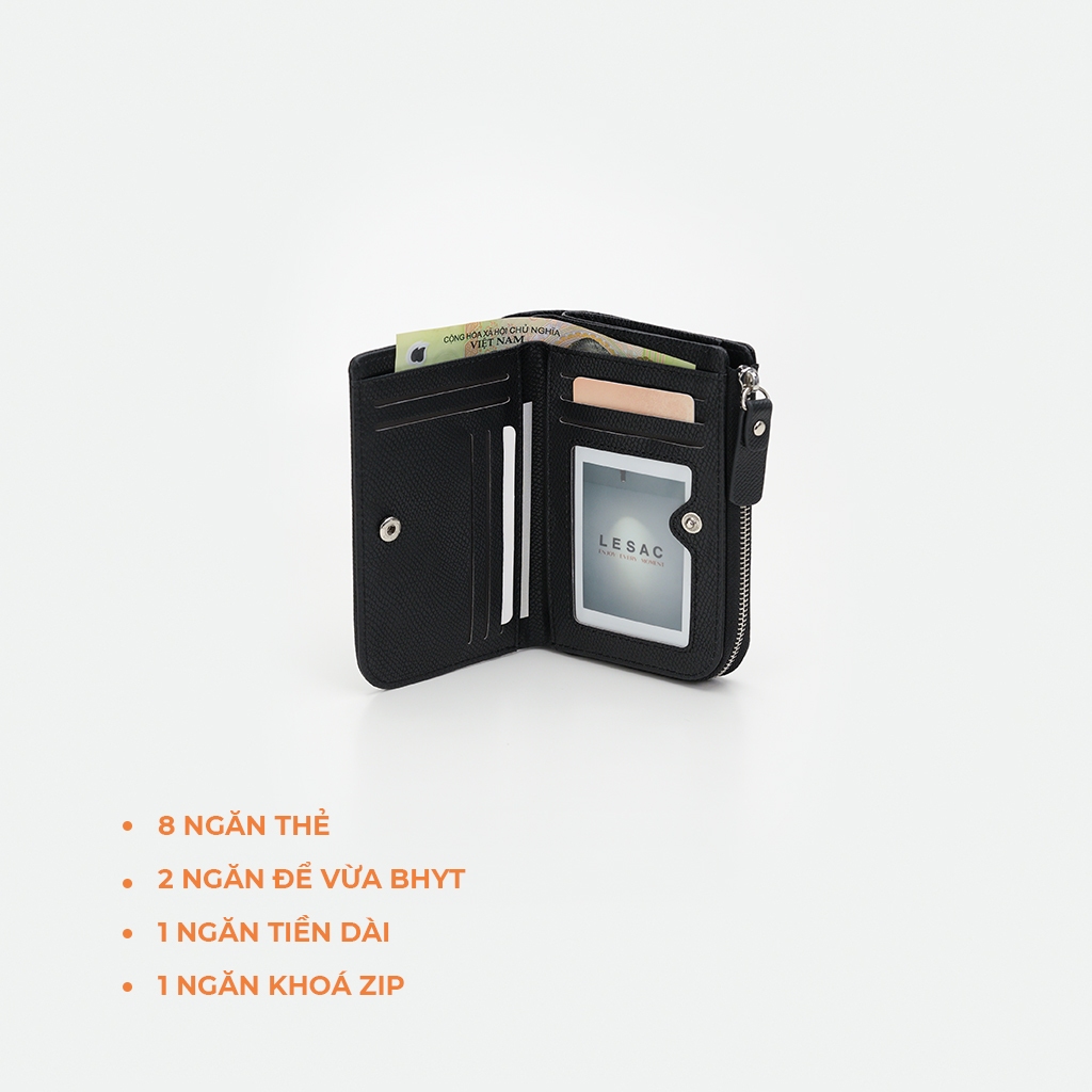 Ví nữ mini LESAC Stand Wallet