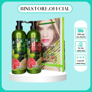Combo dầu gội bưởi GRAPEFRUIT 850ML, Cặp gội xả bưởi giúp tóc mềm mượt, hỗ trợ mọc tóc - Bini.store.official