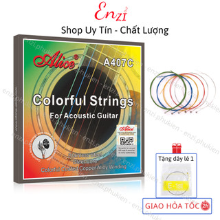 Dây đàn guitar acoustic Alice A407C chính hãng Enzi