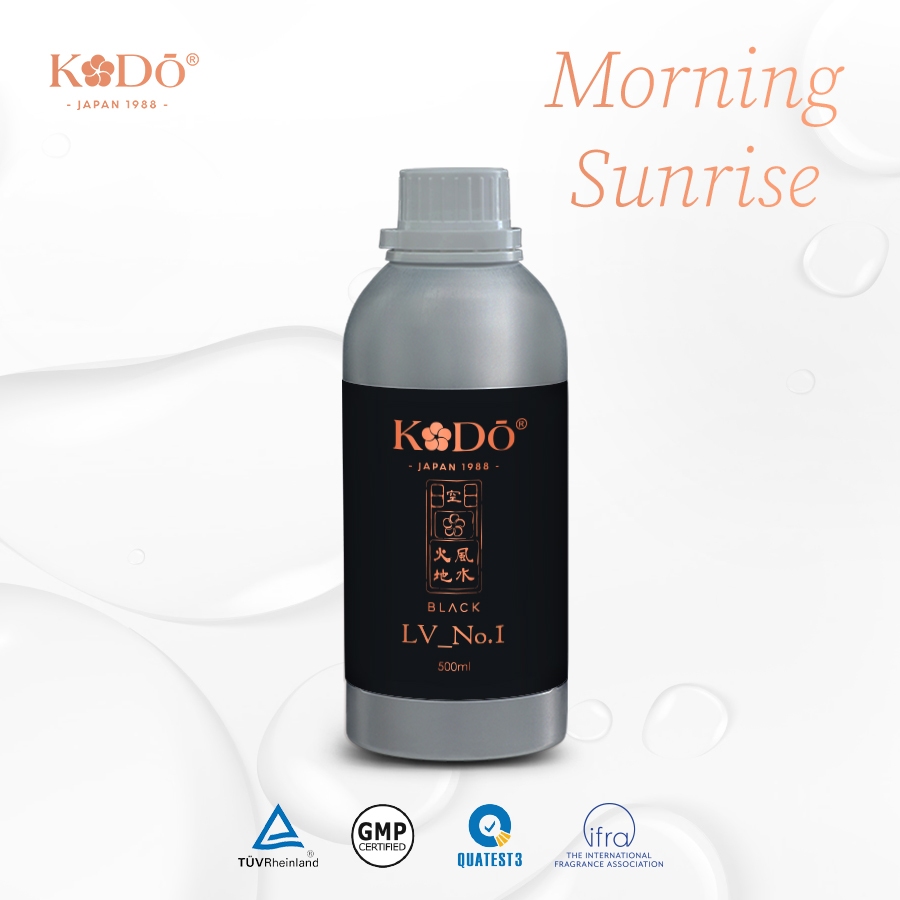 KODO - Morning Sunrise - Tinh Dầu Nước Hoa Nguyên Chất - BLACK - 15ml/110ml+ QUATEST3 tested