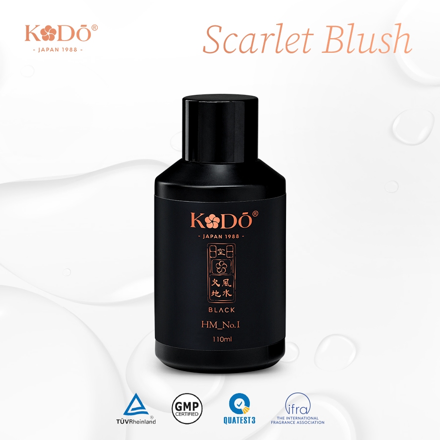 KODO - Scarlet Blush - Tinh Dầu Nước Hoa Nguyên Chất - BLACK - 15ml/110ml+ QUATEST3 tested